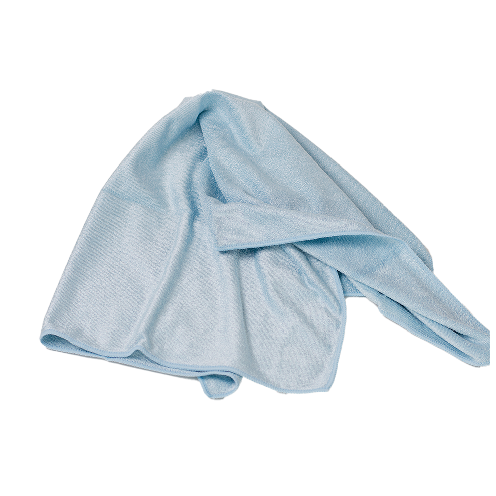 BF-MF-150 (Large Blue Microfiber Drying Towel 24x33)