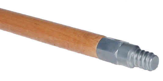 48" Wooden Handle w/ Metal Tip