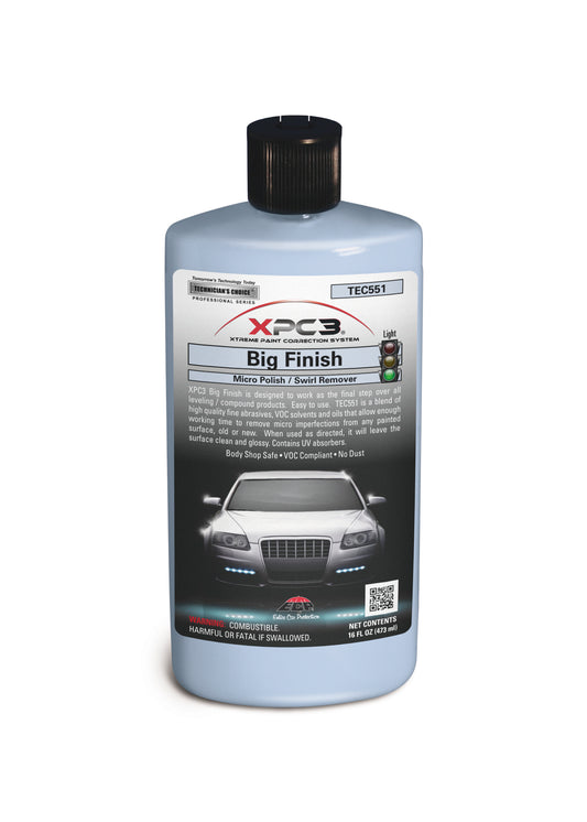 XPC3® BIG FINISH MICRO POLISH / SWIRL REMOVER