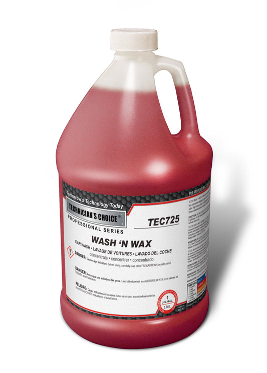 WASH N WAX CAR WASH CONCENTRATE