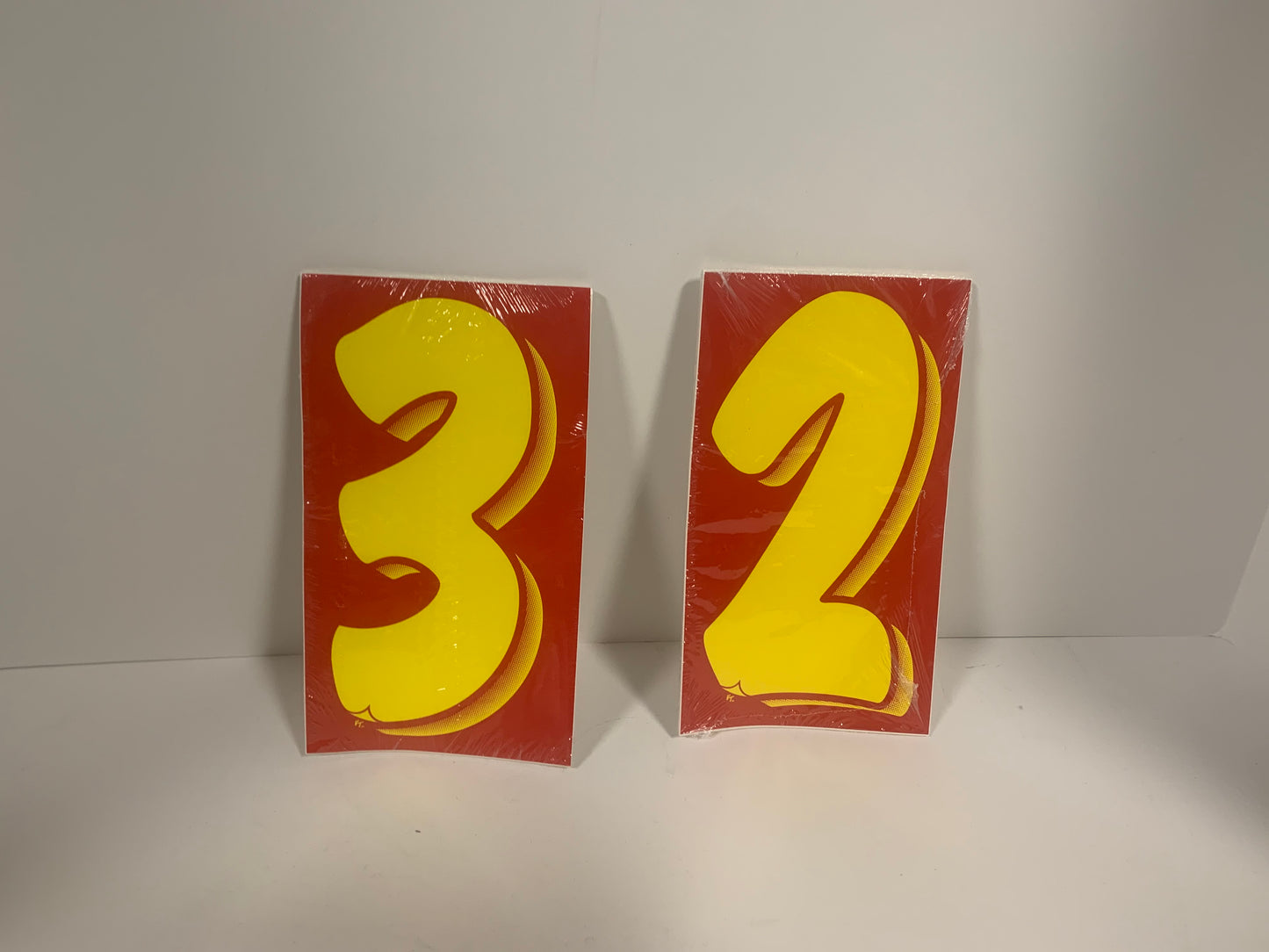 Digit Stickers