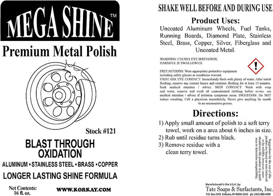 Korkay Megashine Metal Polish