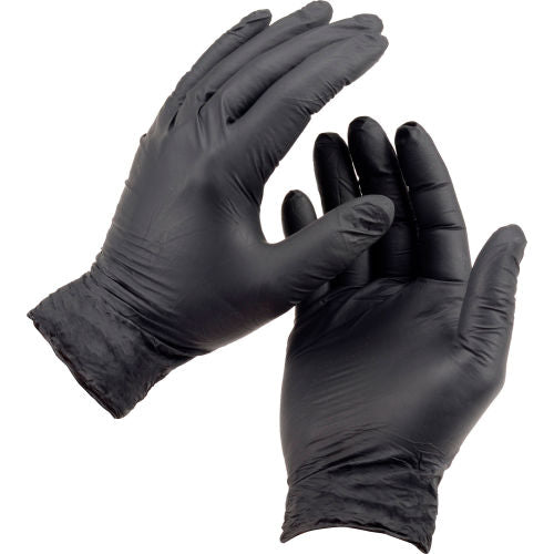 ECP Black 5/6-Mil Nitrile Gloves