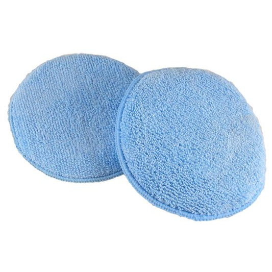 Round Microfiber Wax Applicator