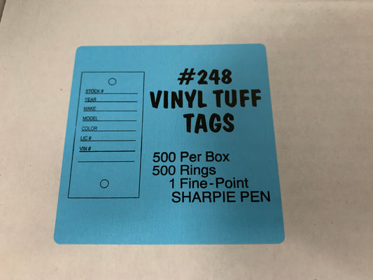 Vinyl Tuff Tags