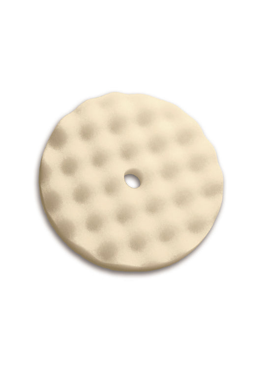 ECP 8" Waffle Pad - White - Light Cut/Polish