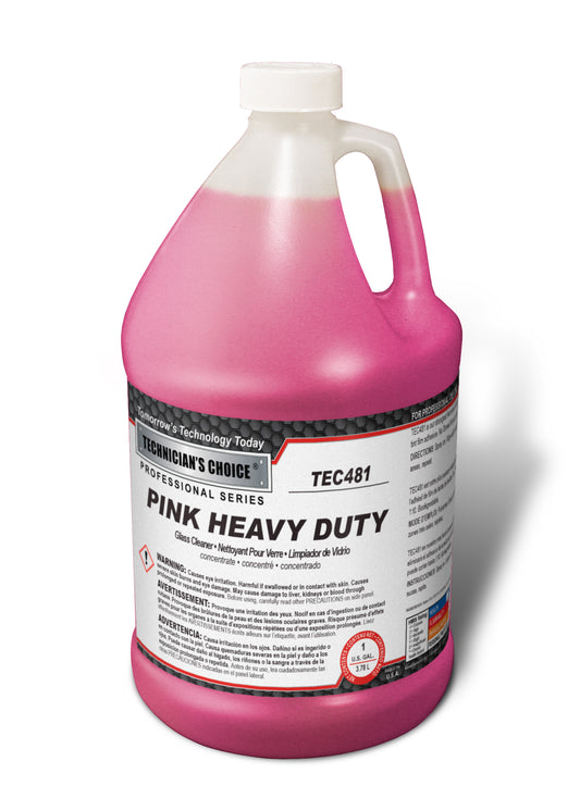 PINK HEAVY DUTY GLASS CLEANER