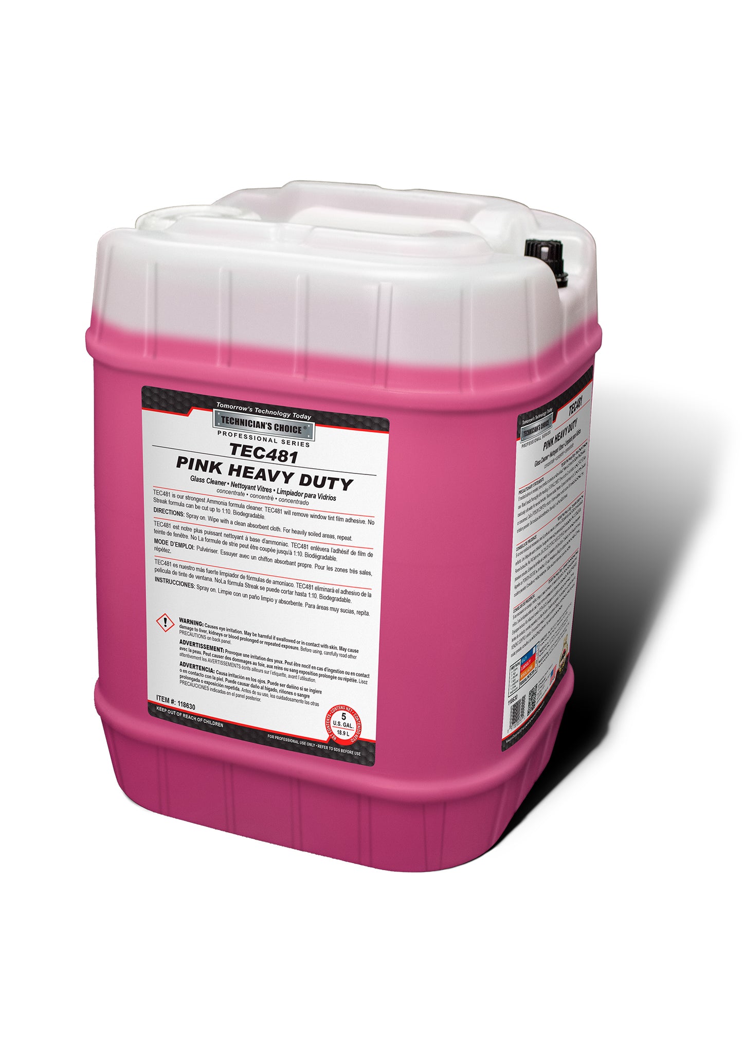 PINK HEAVY DUTY GLASS CLEANER
