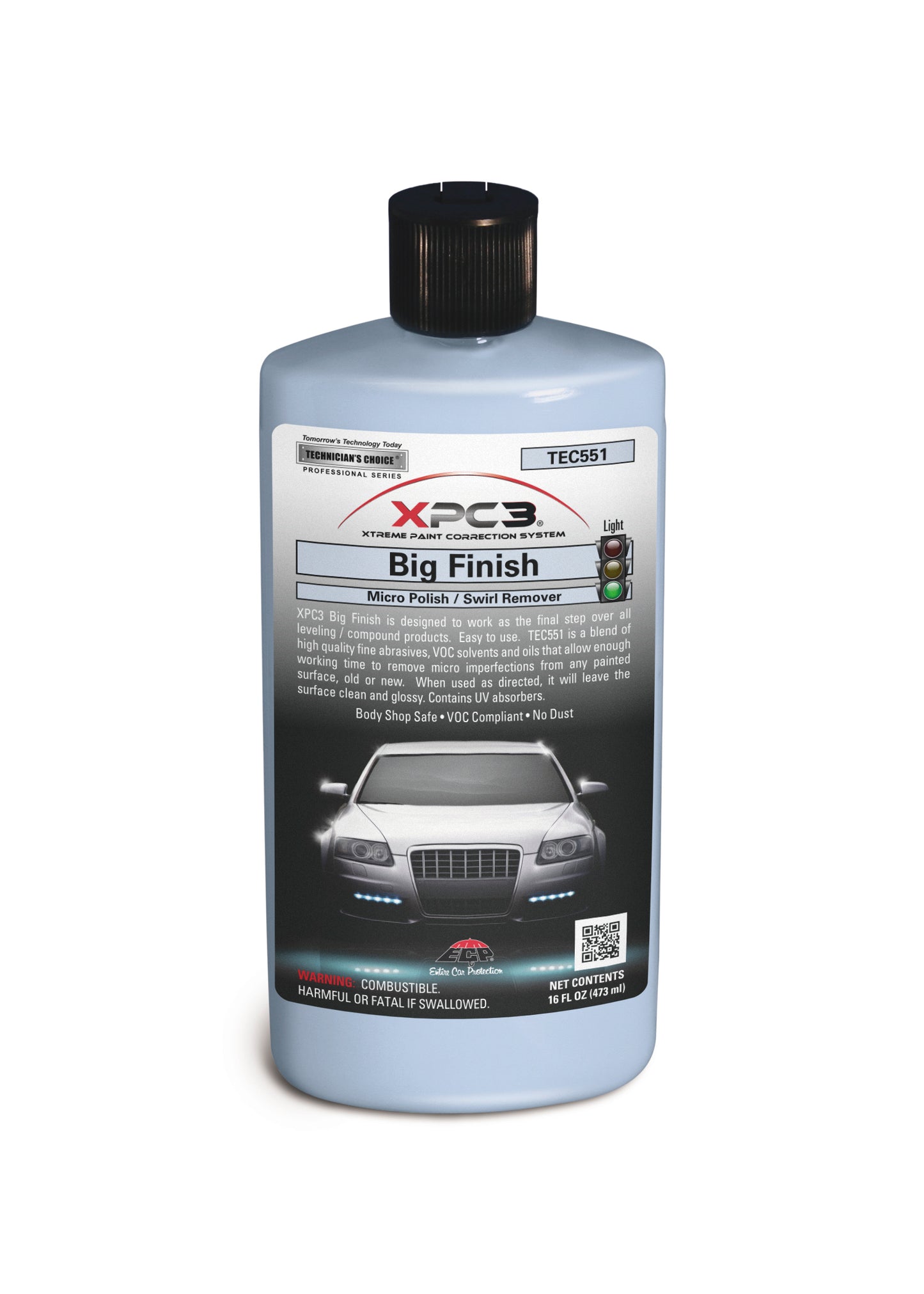 XPC3® BIG FINISH MICRO POLISH / SWIRL REMOVER