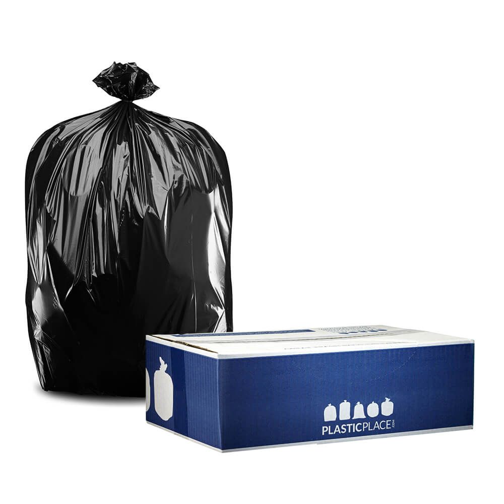 55-60 Gallon Black Trash Bags